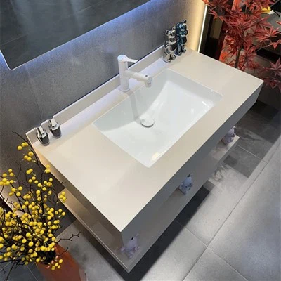 Antibacteriële leistenen badkamerkast