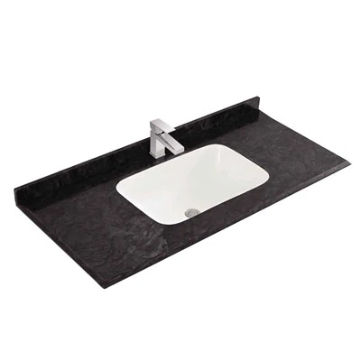 Versace zwart marmeren wastafel